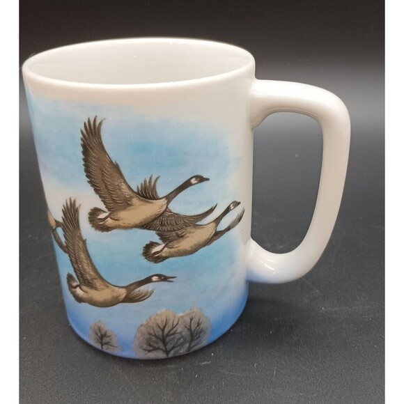 Otagiri Mug Flying Canadian Geese Japan - Picture 1 of 8